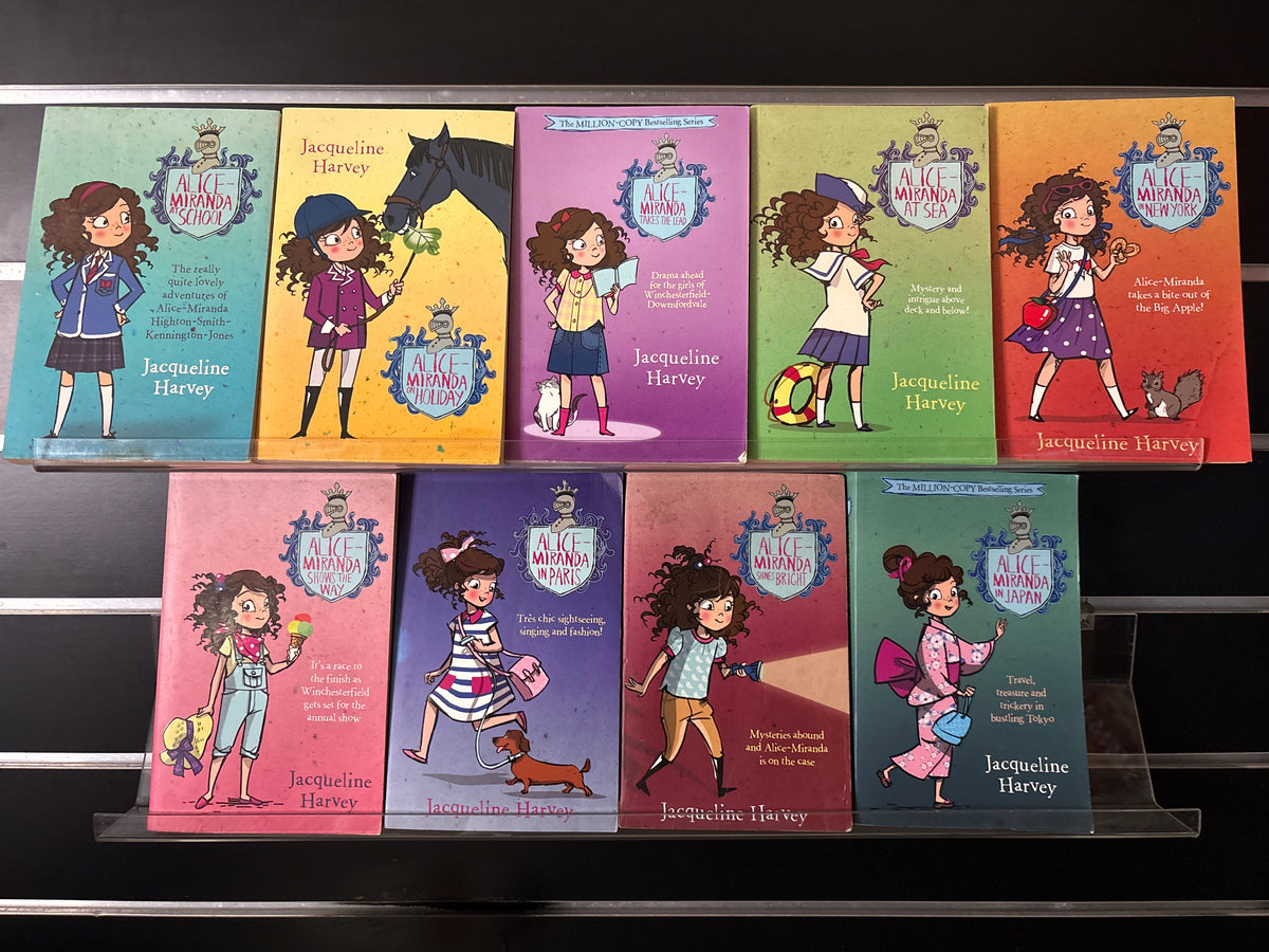 HARVEY, Jacqueline 'Alice-Miranda' Titles #1-9 Bundle of 9 (Min. good condition)