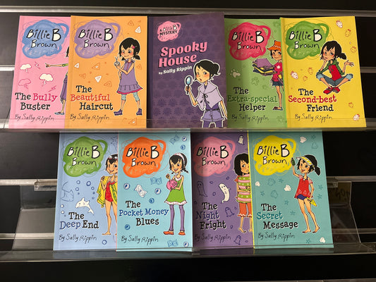 RIPPEN, Sally 'Billie B Brown' and Billie B Mystery' Assorted Titles Bundle of 9 (Min. fair condition)