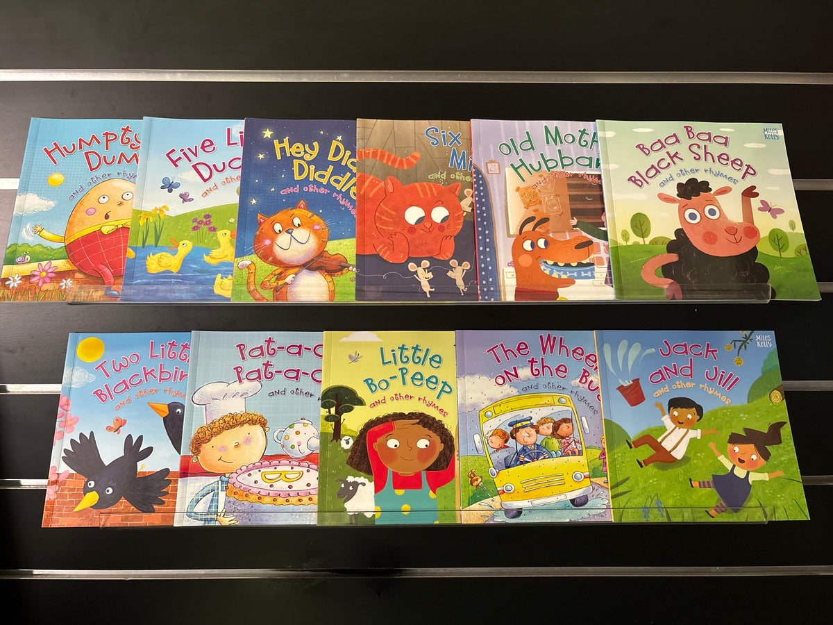 ASSORTED NURSERY RHYMES Assorted Standalone Titles Various Authors Bundle of 11 (Min. good condition)