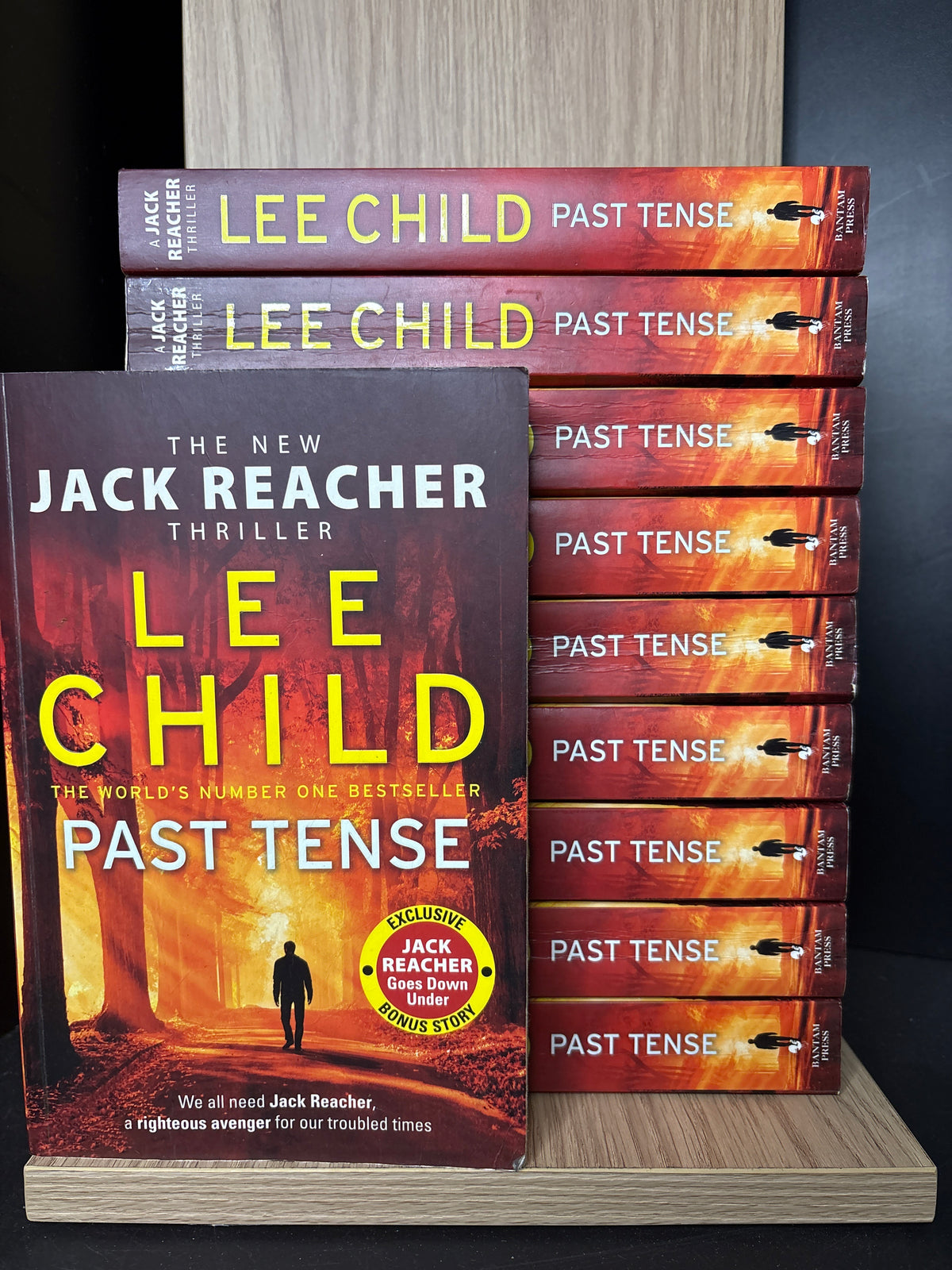 Book Club 10 Pack: CHILD, Lee 'Past Tense' Large Paperback Editions (Min Condition: Fine)