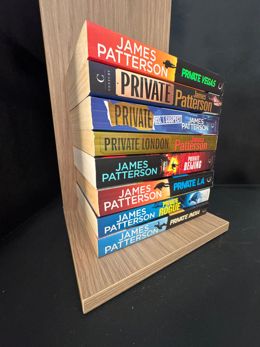 PATTERSON, James - Bundle of 8: assorted titles in Private Series (min. fair condition)