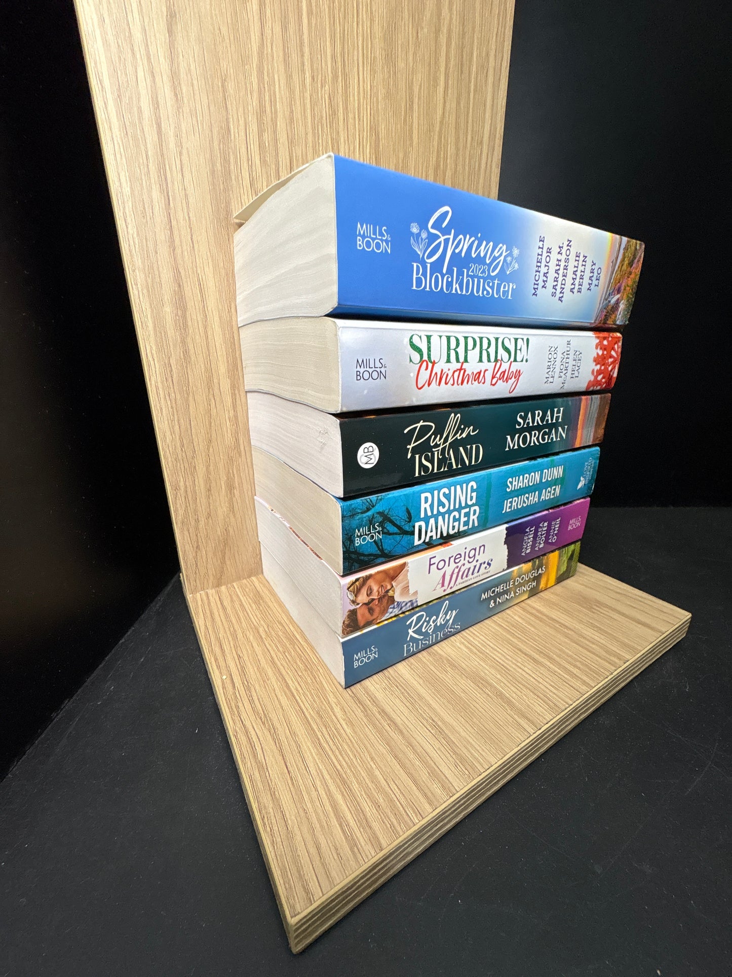 SELECTED ROM-FIC COLLECTIONS - Bundle 6 Books: Each with 3 or 2 Standalone titles, Assorted Authors (Min. very good condition)