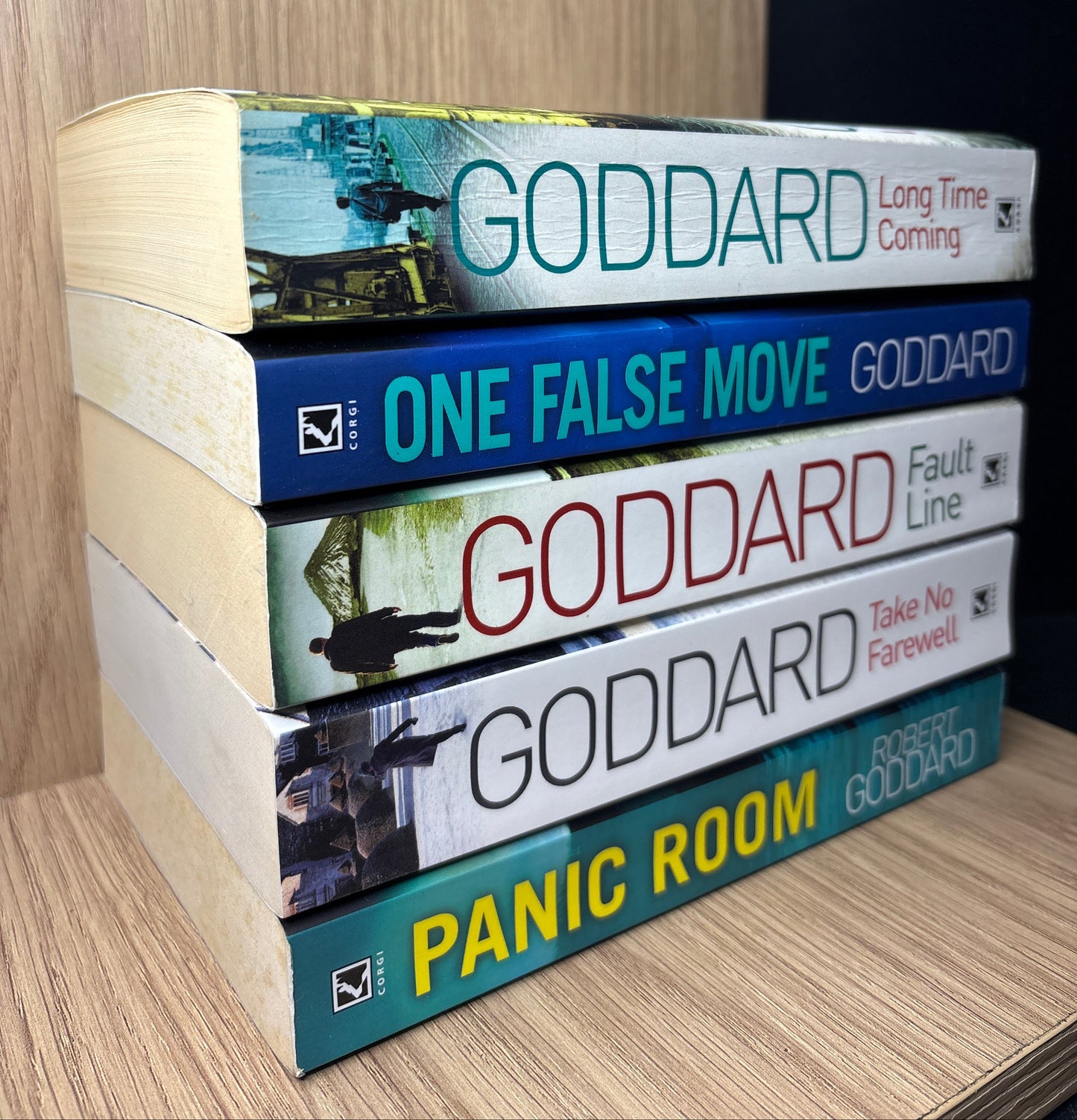 GODDARD, Robert Assorted Standalone Titles Bundle of 5 (Min. fair condition)