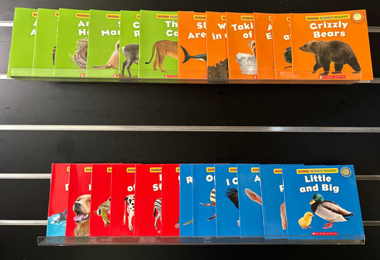 'GUIDED SCIENCE READERS' SERIES Assorted Title Bundle of 24 (Min. very good condition)