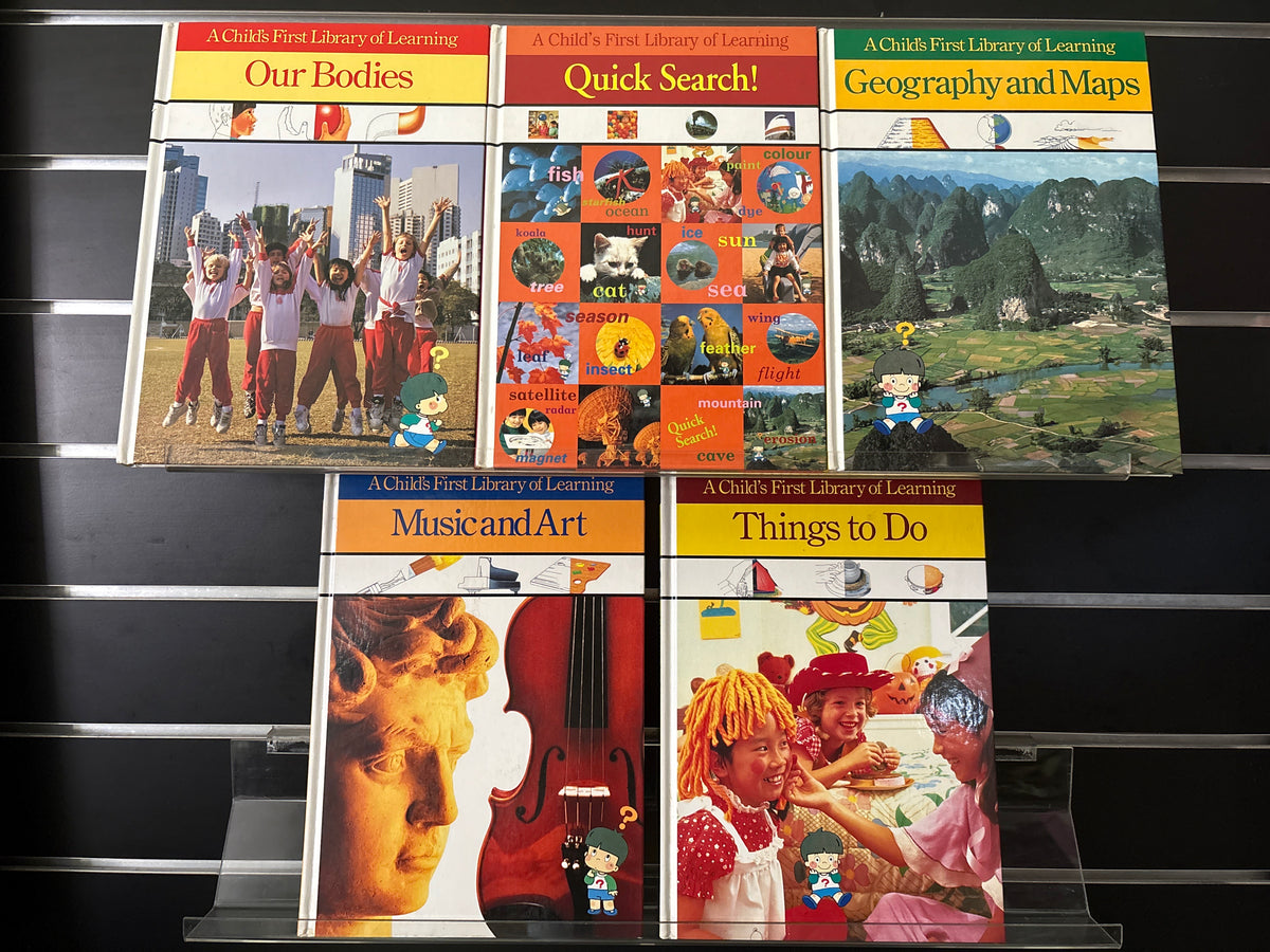 TIMELIFE 'A Child's First Library of Learning' Bundle of 5 (Min. fair condition)