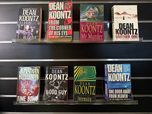 KOONTZ, Dean - Bundle of 8 - Assorted Standalone Titles (Min. fair condition)