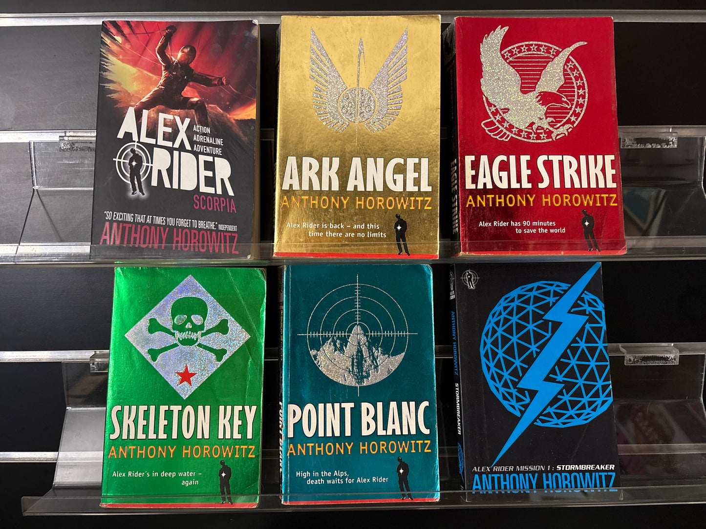 HOROWITZ, Anthony 'Alex Rider' Series Books #1-5 Bundle of 5 (Min. fair condition)