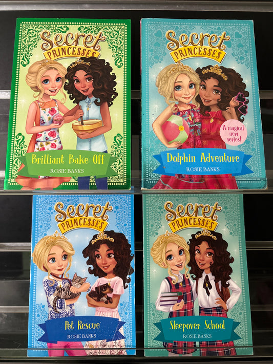 BANKS, Rosie 'Secret Princesses' Assorted Standalone Titles Bundle of 4 (Min. good condition)