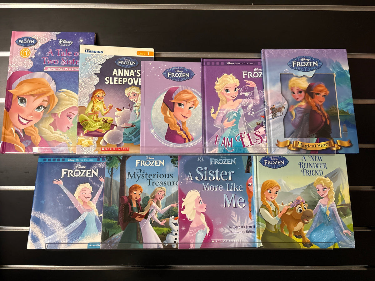 DISNEY'S FROZEN Assorted Standalone Titles Bundle of 9 (Min. good condition)