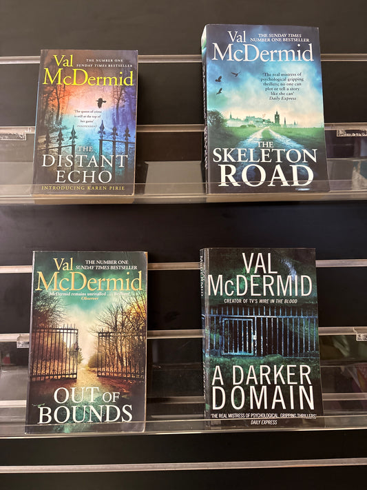 McDERMID, Val: 'Inspector Karen Pirie' Books 1-4 (Min. fair condition)