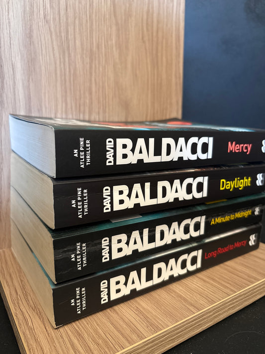 BALDACCI, David - Bundle of 4 - FULL Atlee Pine series (Min. fair condition)