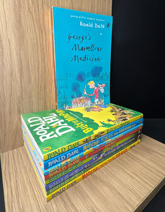 DAHL, Roald - Assorted Titles Bundle of 9  (Min. good condition)