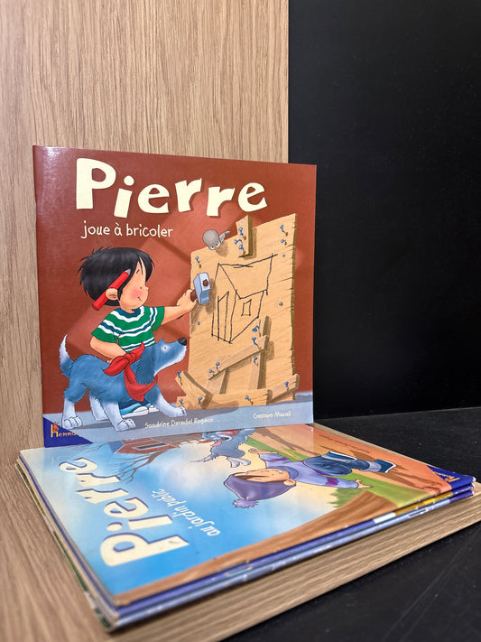 FRENCH TEXT: MAZALI, Gustavo 'Pierre' Series Plus Bonus Title Bundle of 4 (Min. fair condition)