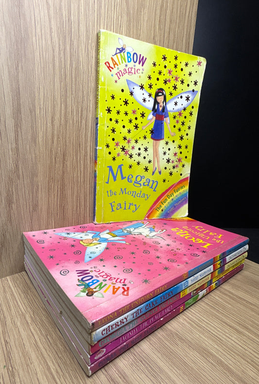 MEADOWS, Daisy - ‘Rainbow Magic Fairies’ 6 Assorted  Titles (Min. fair condition)