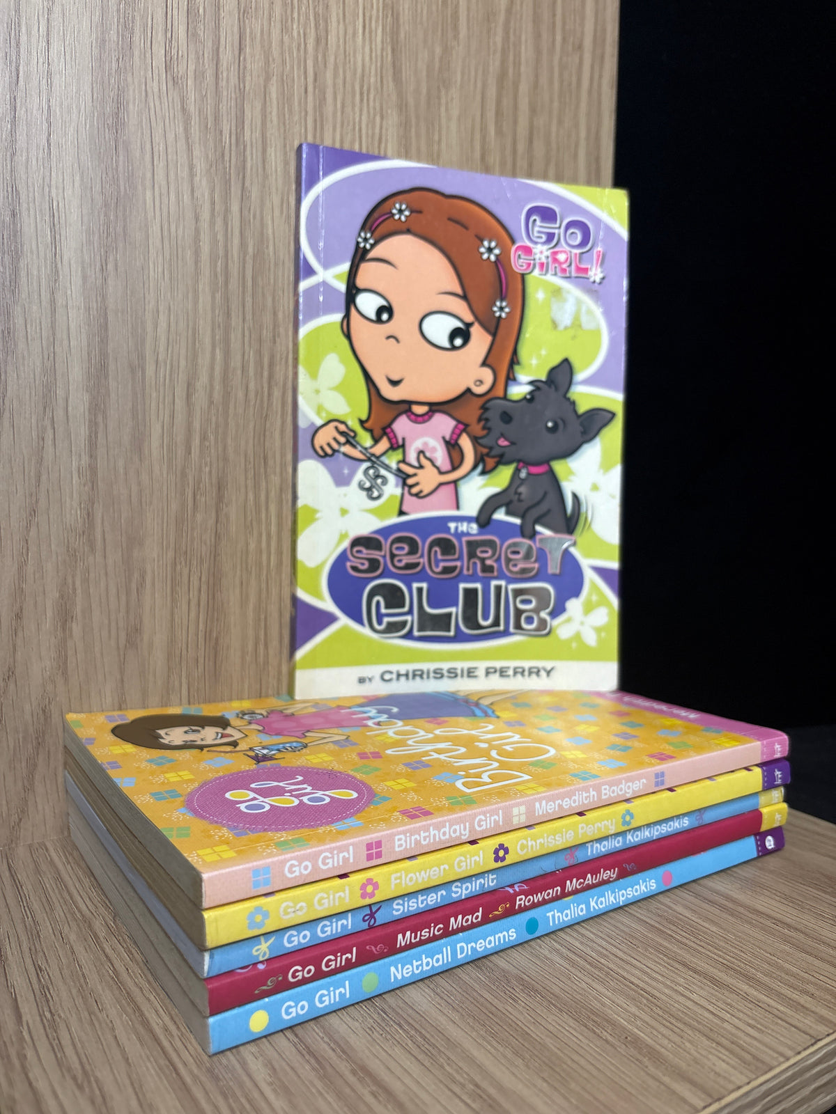 GO GIRL! Assorted Titles Various Authors Bundle of 6 (Min. fair condition)