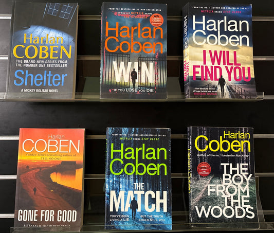COBEN, Harlan Assorted Titles Bundle of 6 (Min. Fair condition)