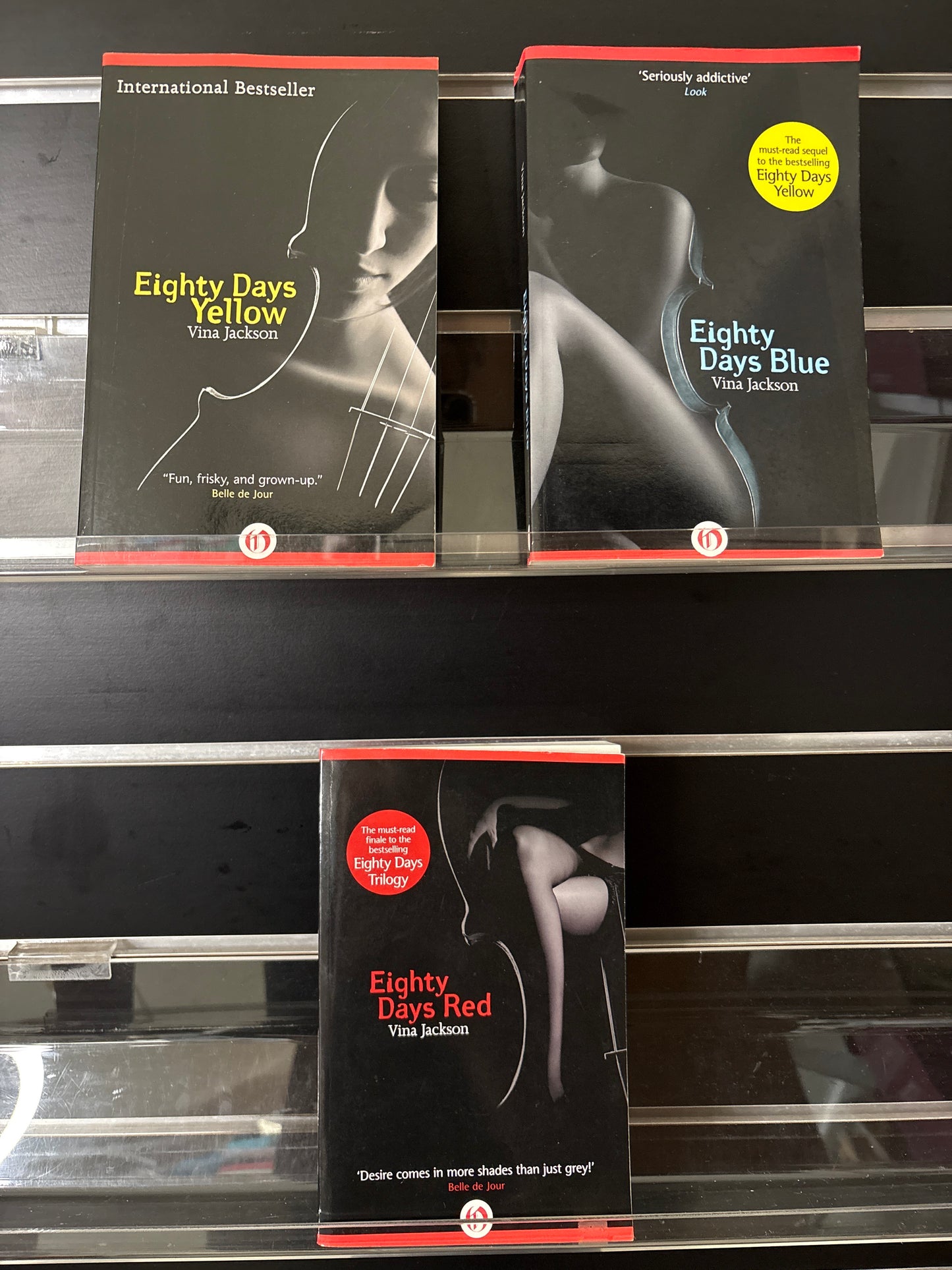 JACKSON, Vina 'Eighty Days' Trilogy Bundle of 3 (Min. Very Good condition)
