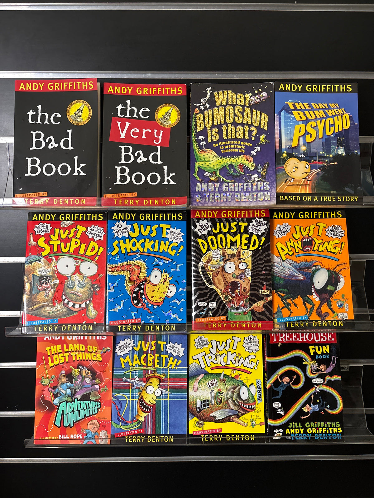 GRIFFITHS, Andy assorted Standalone Titles Bundle of 12 (Min. Fair condition)
