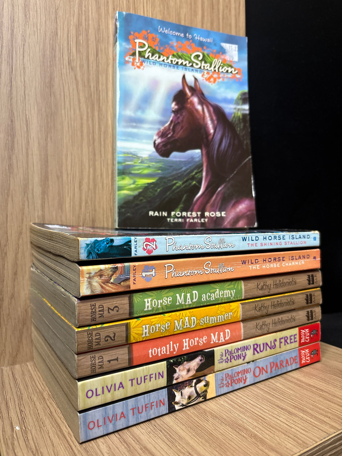 CHILDREN'S HORSES Assorted Standalone Titles Bundle of 8 (Min. fair condition)