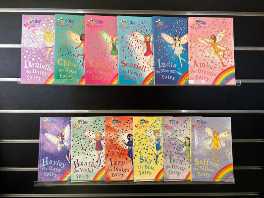 MEADOWS, Daisy - Bundle of 12 - Assorted Titles in The Rainbow Magic Fairies Series (Min. good condition)