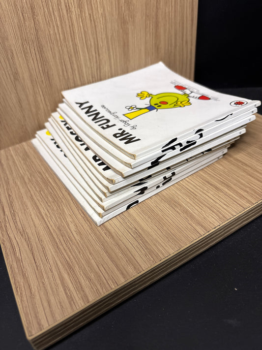 HARGREAVES, Roger - Bundle of 10 - Assorted Titles in Mr. Men Series (Min. fair condition)