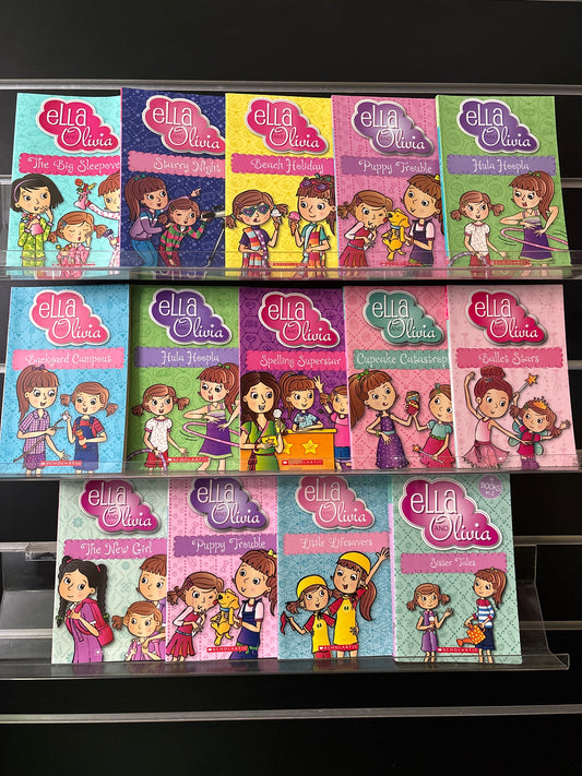 POSHOGLIAN & McDONALD, 'Ella and Olivia' Series Assorted Titles Bundle of 11  (Min. fair condition)