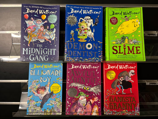 WALLIAMS, David Assorted Titles Bundle of 6 (Min. fair condition)