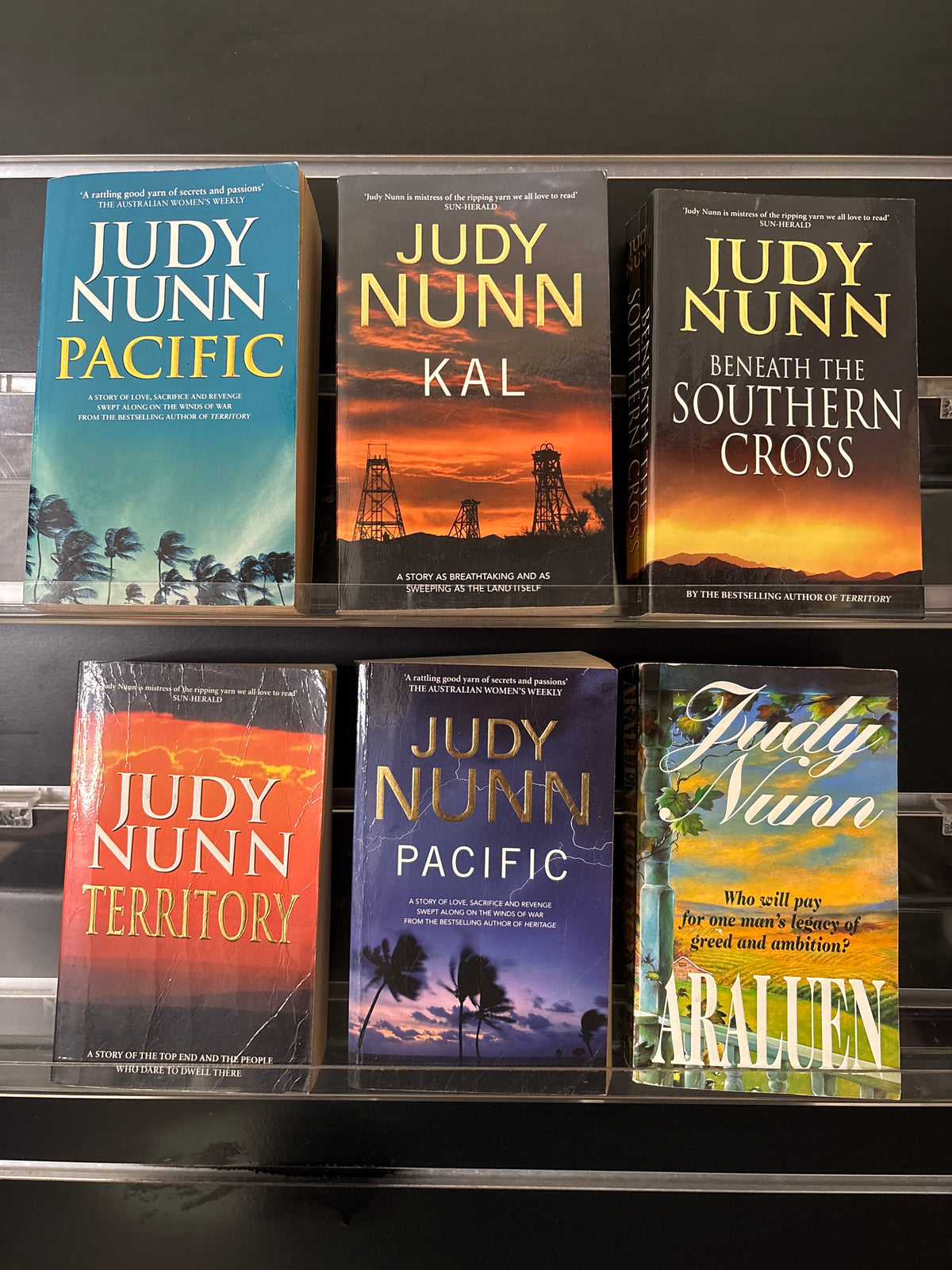 NUNN, Judy Assorted Standalone Titles Bundle of 6 (Min. good condition)