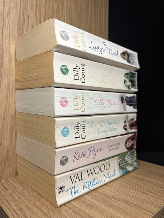 HISTORICAL SAGAS Assorted Standalone Titles Various Authors Bundle of 6 (Min. fair condition)