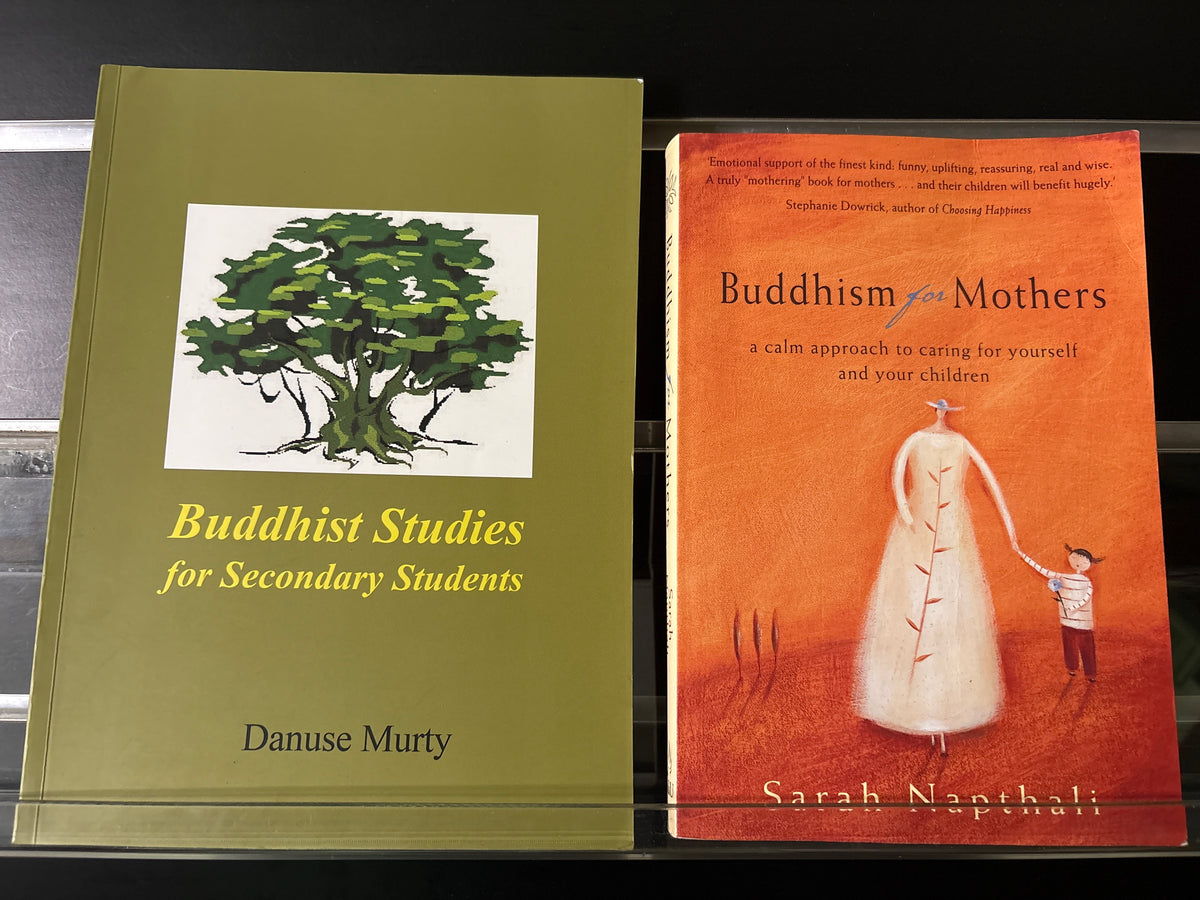 BUDDHISM for Mothers/ and Secondary Students Bundle of 2 (Min. good condition)