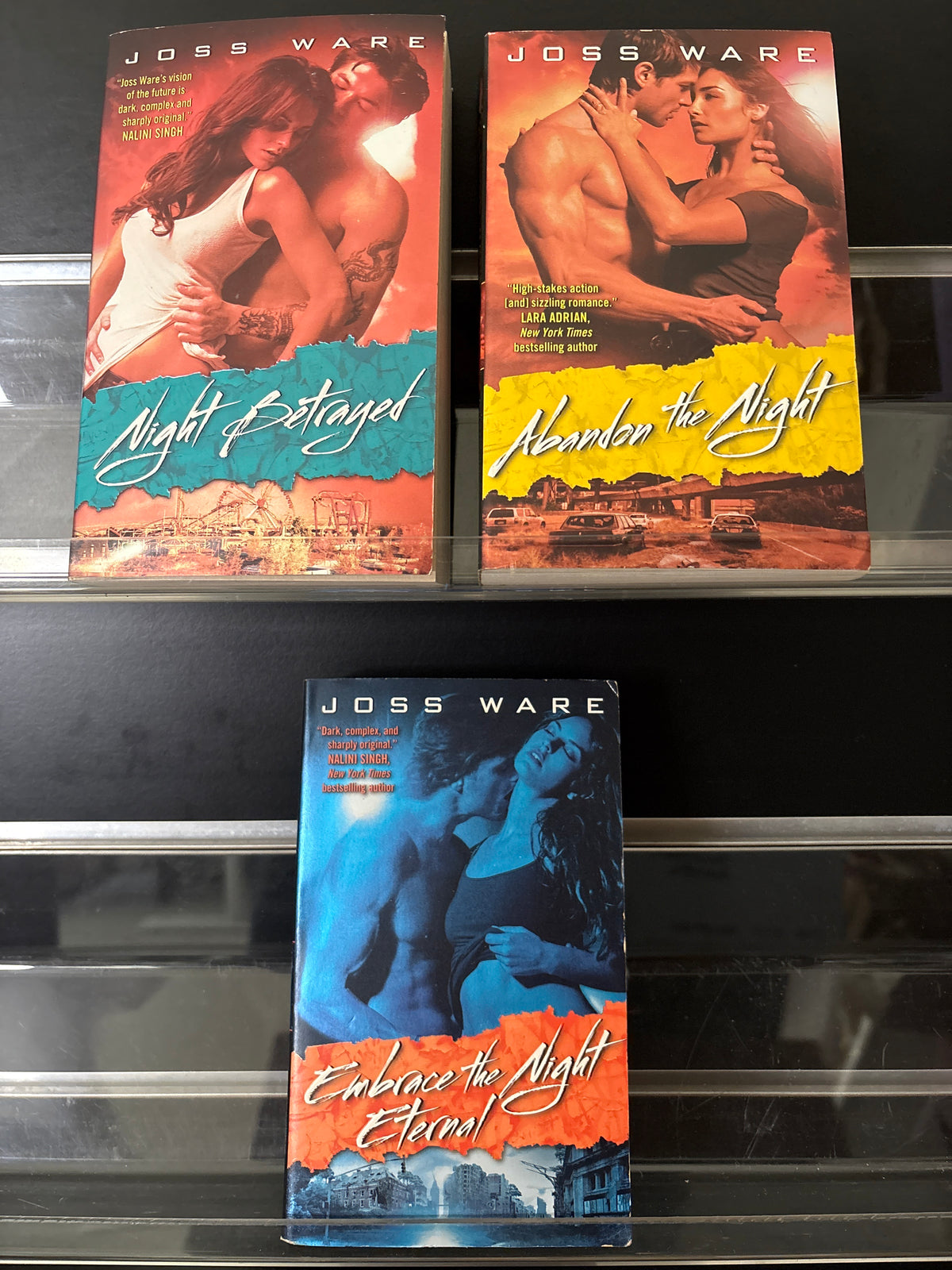 WARE, Joss Assorted Titles Bundle of 3 (Min. good condition)