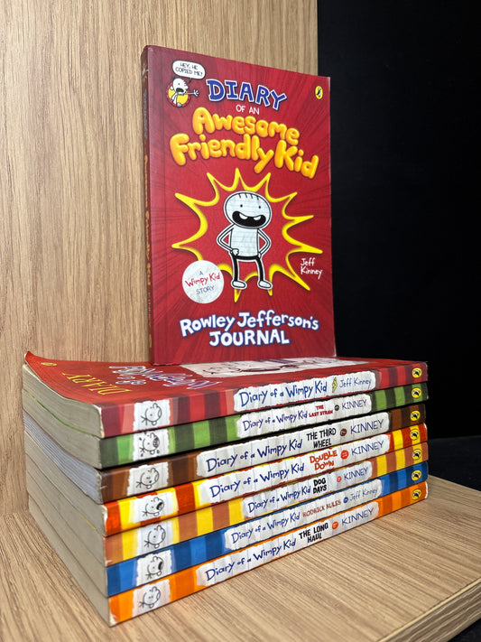 KINNEY, Jeff 'Diary of a Wimpy Kid' Assorted Standalone Titles Bundle of 8 (Min. good condition)