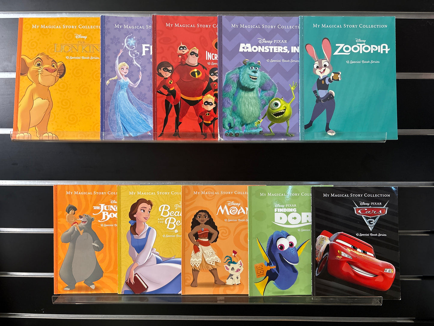 DISNEY 'Magical Story' Collection Assorted Titles Bundle of 10 (Min. good condition)