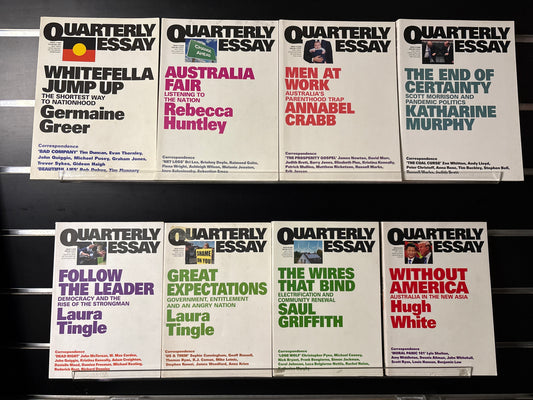QUARTERLY ESSAY Assorted Issues and Years Bundle of 8 (Min. Fair condition)