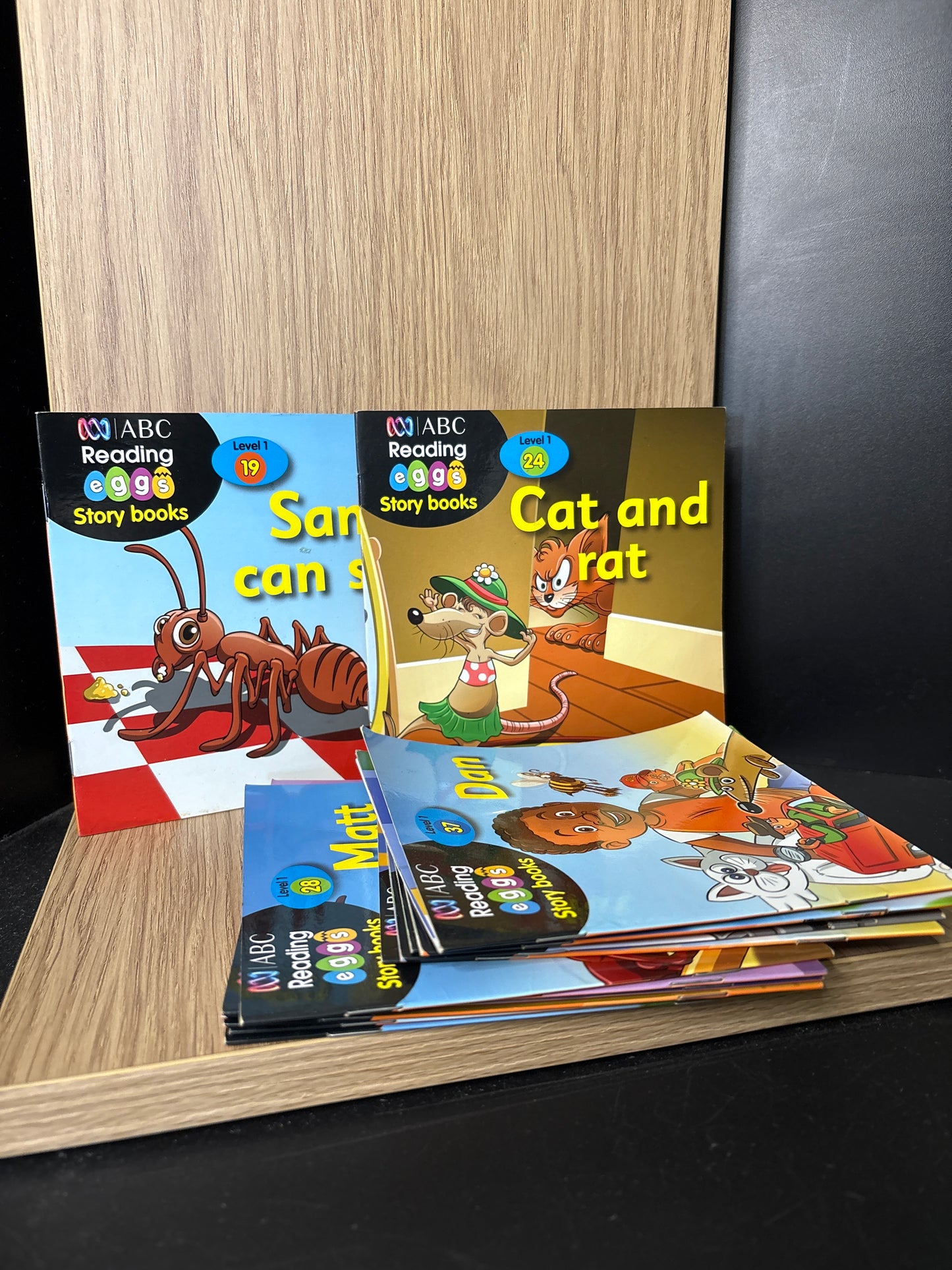 ABC 'Reading Eggs Assorted Titles Bundle of 13 (Min fair condition)