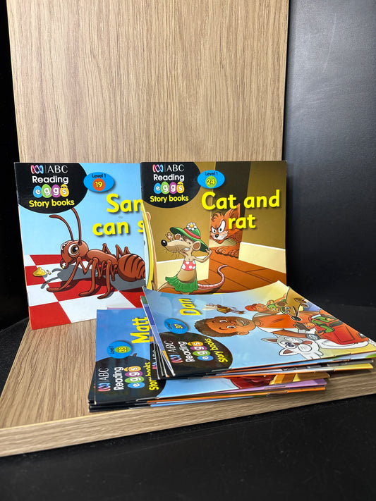 ABC 'Reading Eggs Assorted Titles Bundle of 13 (Min fair condition)