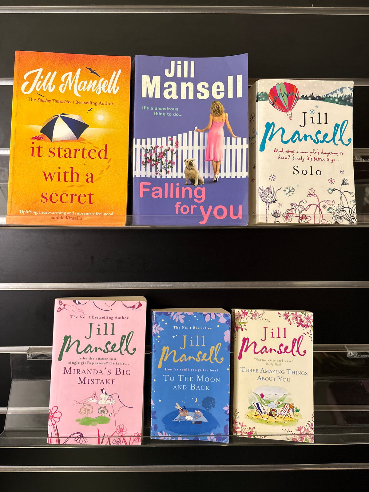 MANSEL, Jill Assorted Standalone Titles Bundle of 6 (Min. fair condition)