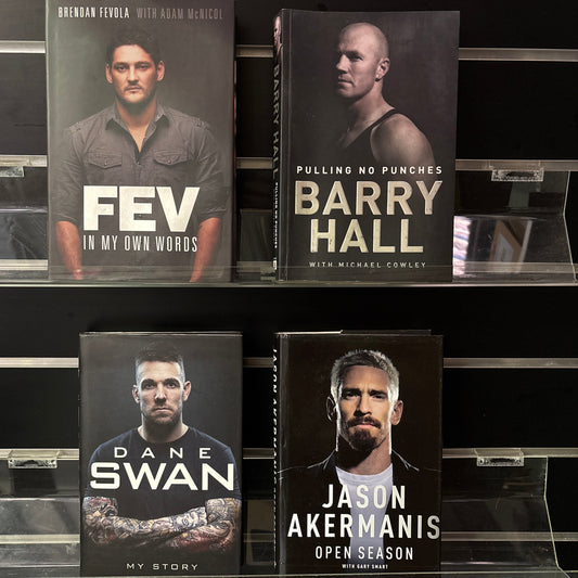 AFL Character Biographies - Bundle of 4 (Min. fair condition)