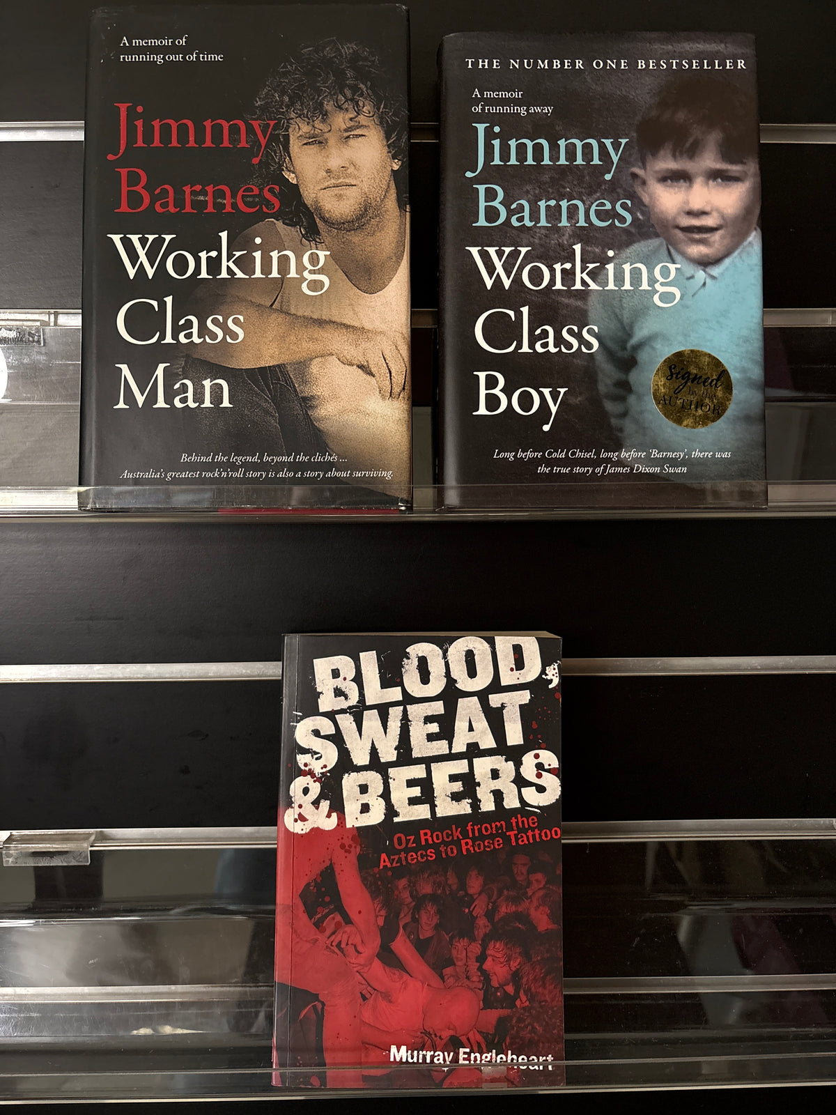 BARNES, Jimmy Working Class Man/Boy + Bonus Blood Sweat and Beers Bundle of 3 (Min. Good condition)