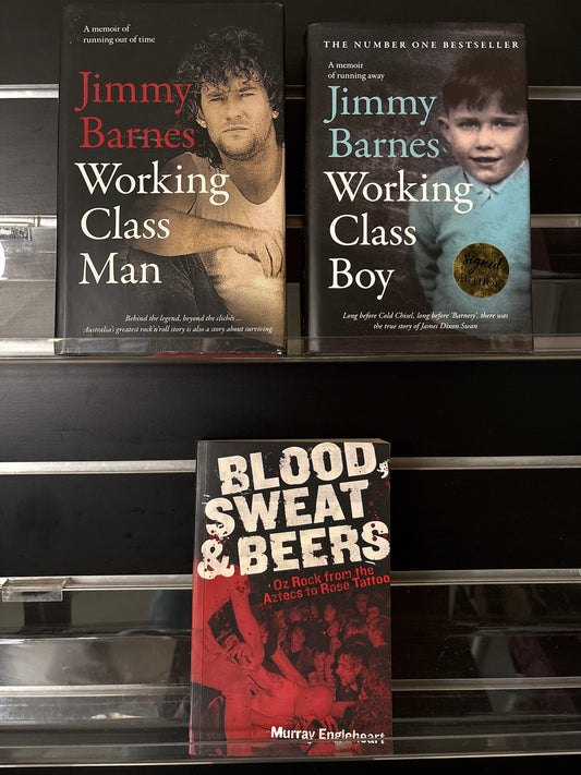 BARNES, Jimmy Working Class Man/Boy + Bonus Blood Sweat and Beers Bundle of 3 (Min. Good condition)