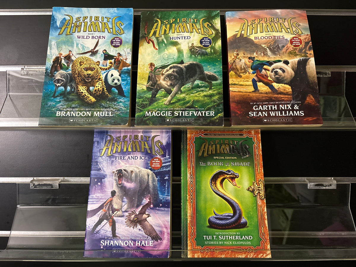 SPIRIT ANIMALS Titles #1-4 + Bonus 'The Book of Shane' Bundle of 5 (Min. fair condition)