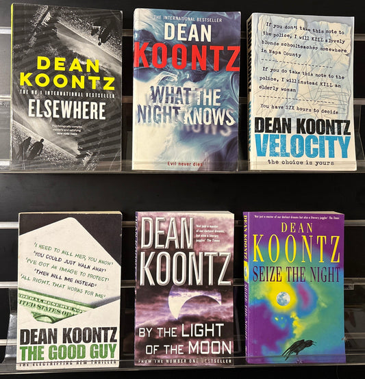 KOONTZ, Dean Standalone Titles Bundle of 6 (Min. fair condition)
