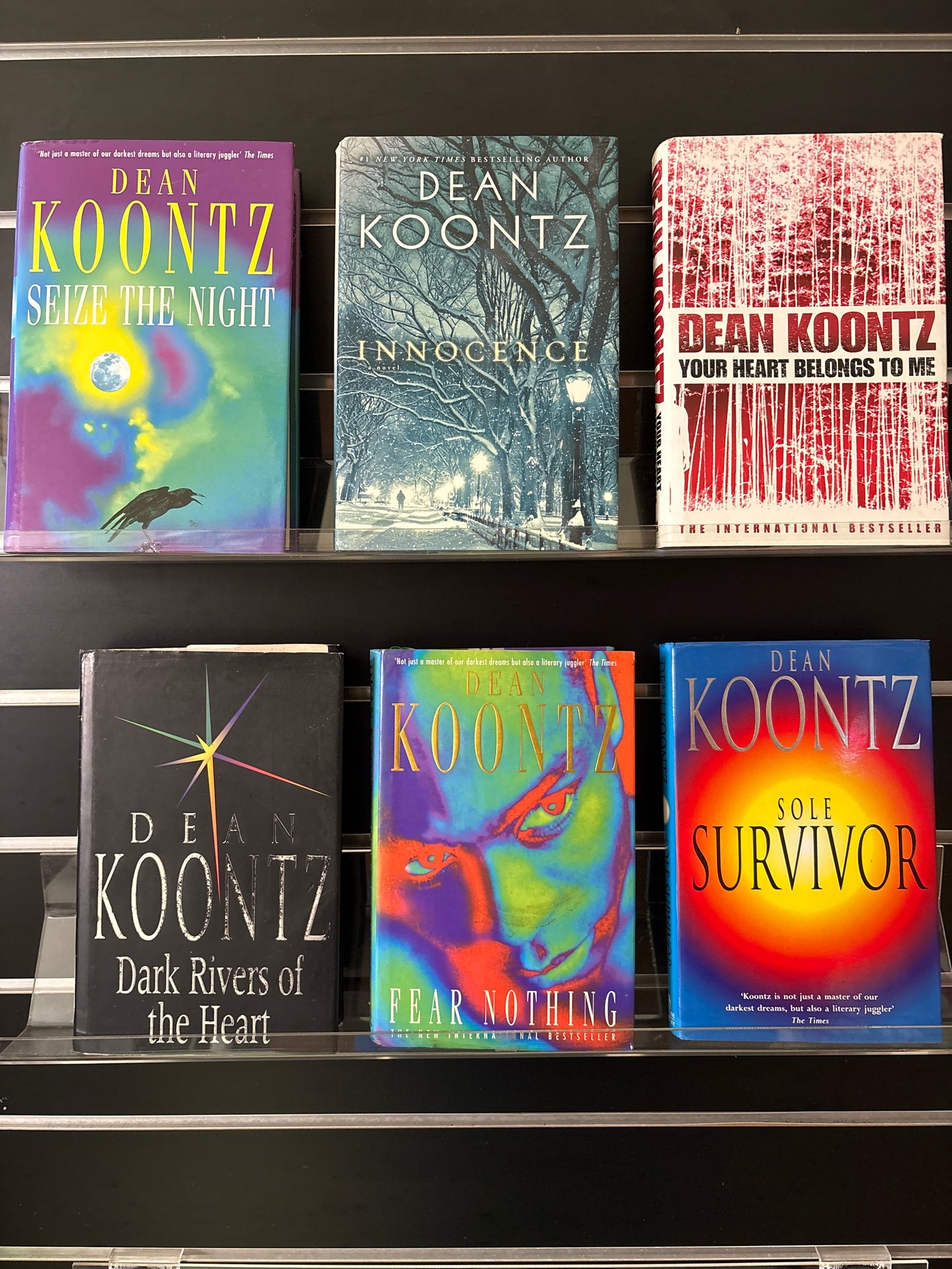 KOONTZ, Dean Assorted Standalone Titles Bundle of 6 (Min. fair condition)