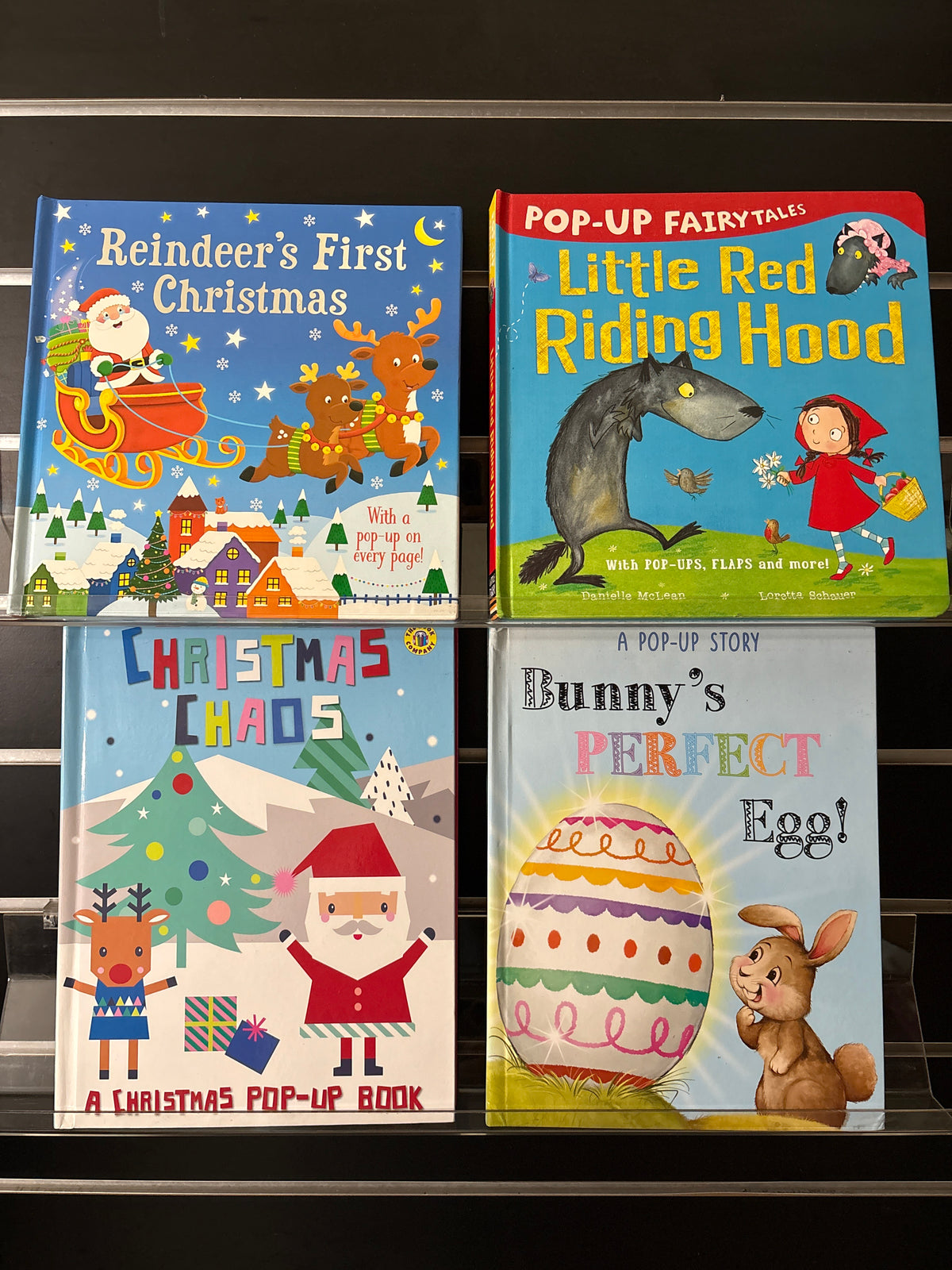 KIDS POP UP BOOK Assorted Standalone Titles Various Authors Bundle of 4 (Min. good condition)