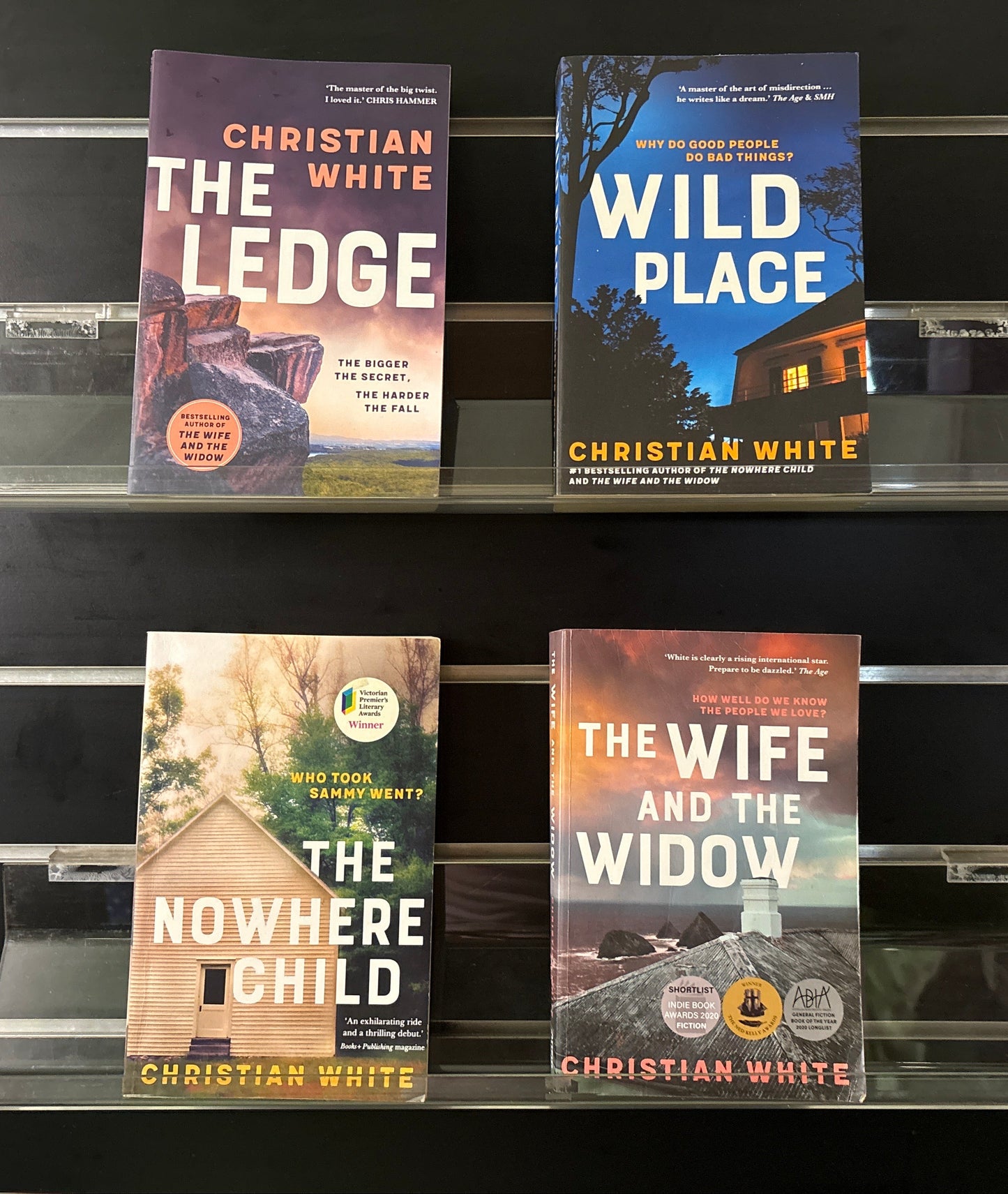 WHITE, Christian Standalone Titles Bundle of 4 (Min. fair condition)