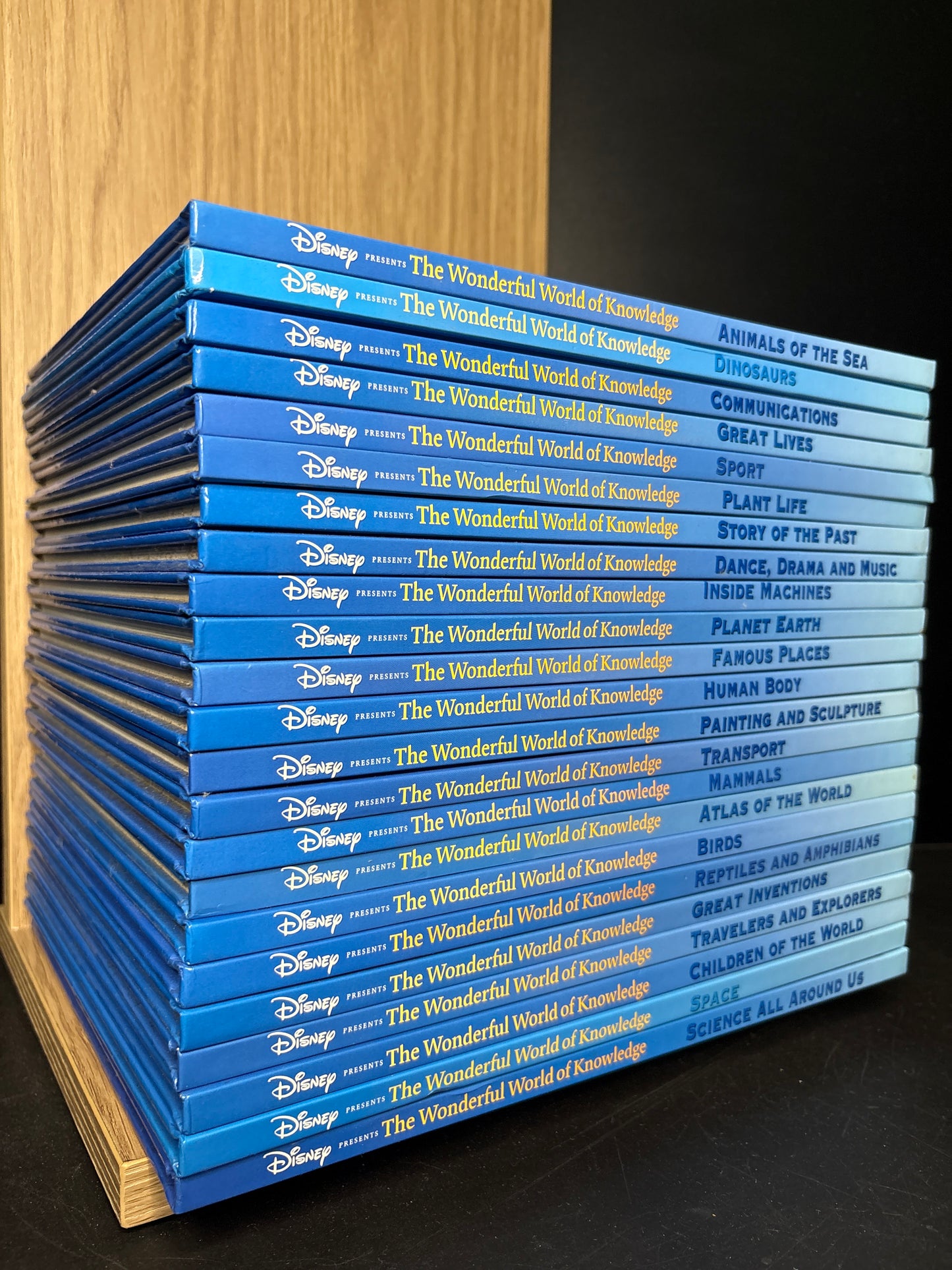 DISNEY Presents 'The Wonderful World Of Knowledge' Bundle of 23 (Min. good condition)