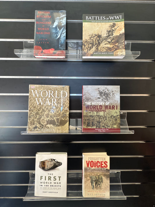 History & WW1 - Curated Bundle of 6 - Various Authors (min. good condition)