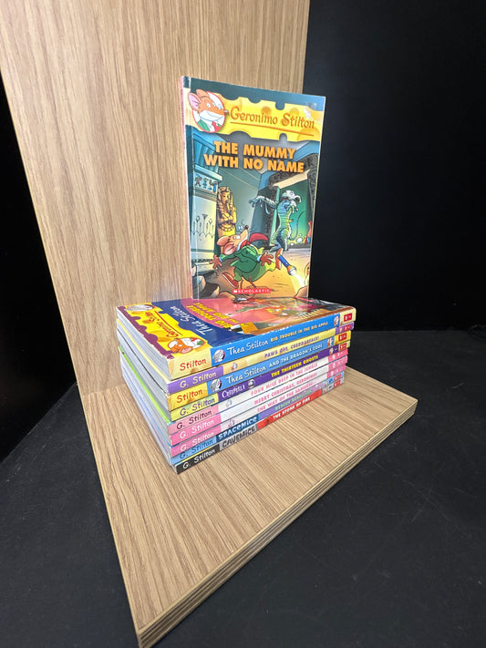 STILTON, Geronimo - Bundle of 10 - Assorted Geronimo & Thea Stilton Titles (Min. fair condition)