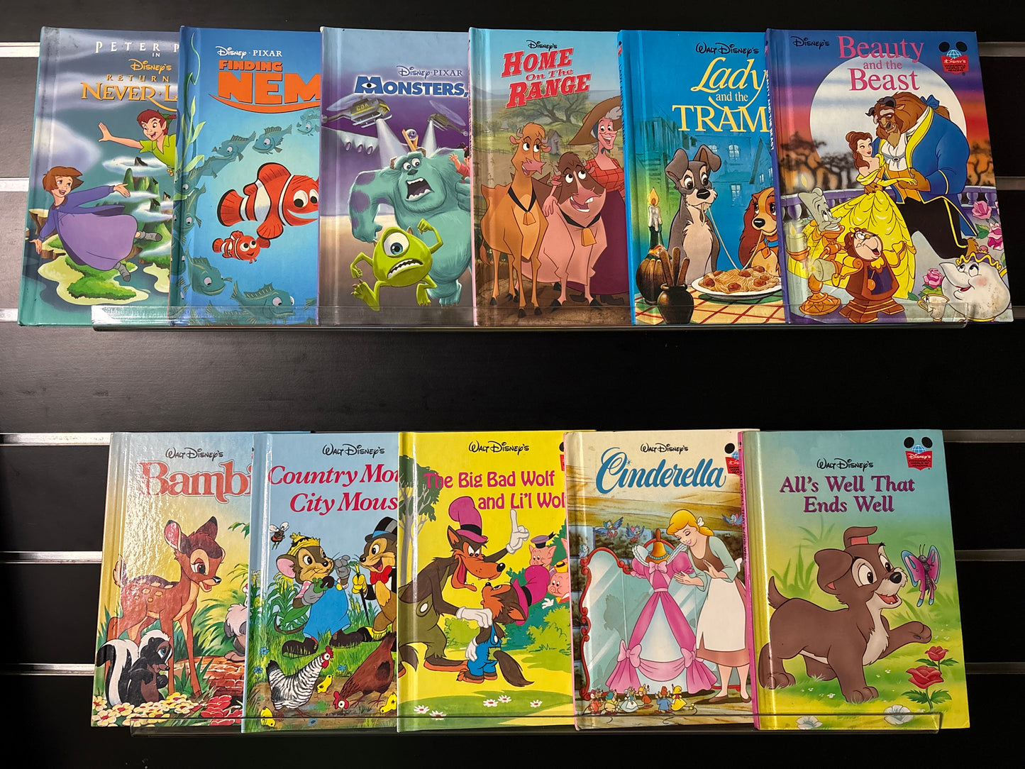 DISNEY 'Wonderful World Of Reading' Bundle of 11 (Min. fair condition)