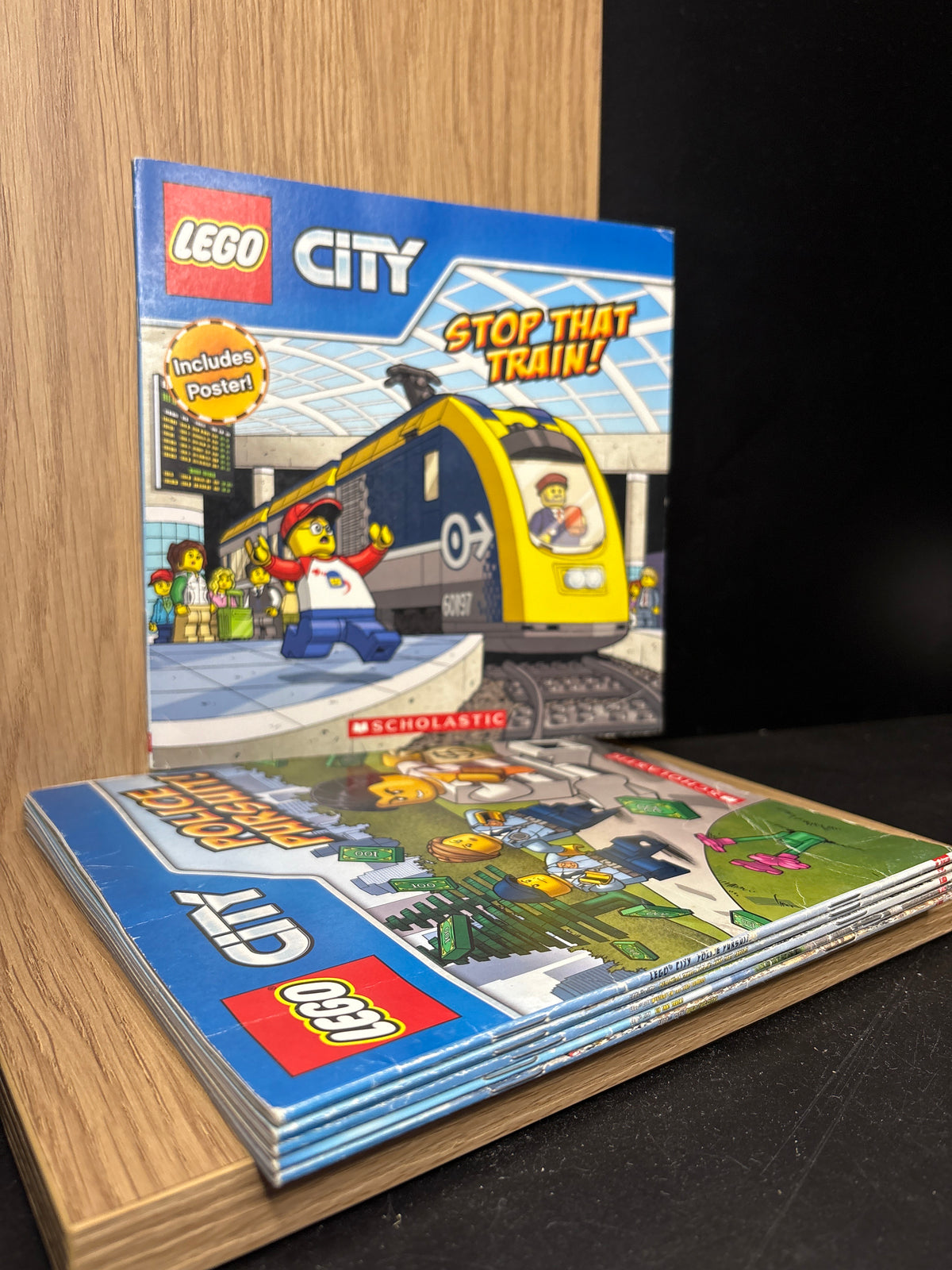 SCHOLASTIC 'LEGO CITY' TITLES Bundle of 6 (Min. good condition)